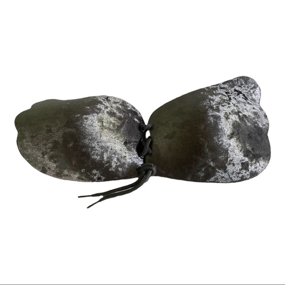 Freebra Grey Double Push Up Invisible Bra. Size B. Velvety fabric. Brand new. - Picture 2 of 4